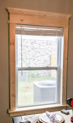اصلاح پنجره DIY Fancy Craftsman به روش آسان