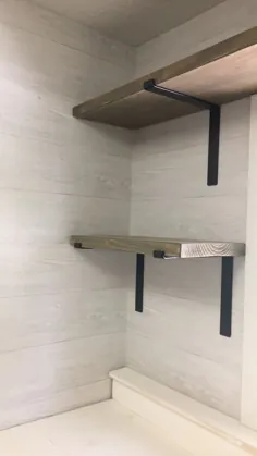 نحوه ساخت قفسه های براکت DIY آسان