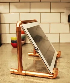 پایه مستر iPad DIY برای پیشخوان - روند تزئینات منزل - Homedit