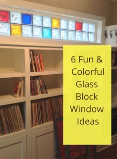 6 ایده جالب و پنجره شیشه ای بلوک شیشه ای برای جاز کردن خانه شما