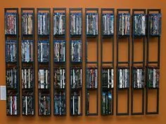 40 ایده ذخیره سازی DVD - طرح های مجموعه فیلم سازمان یافته