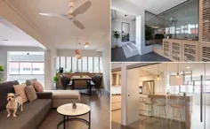 تور خانه: بازسازی 110K دلار از یک آپارتمان مدرن و کوچک jumbo HDB در Marsiling - Home & Decor سنگاپور