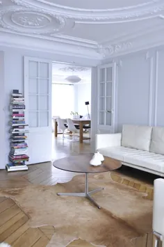 یک آپارتمان بزرگ اما کم ارزش در پاریس - Remodelista