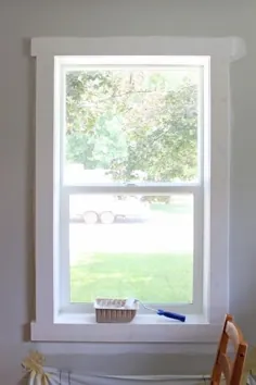 نقاشی روی پنجره