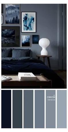 ایده های اتاق خواب زمرد طرح های رنگی