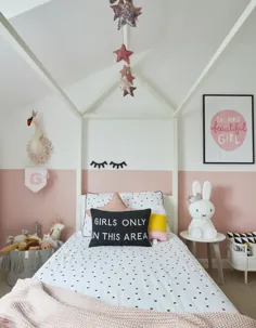 اتاق های واقعی: یک اتاق دخترانه کاملا صورتی رنگ