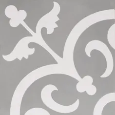 InDesign Cementine Ashby Grey 8 اینچ x 8 اینچ. کف سرامیکی و کاشی دیواری Durabody (10.76 فوت مربع / مورد) -IN.CETN.ASGY.182.1001HD.1 - انبار خانه