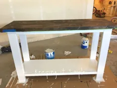 نحوه ساخت میز مبل فقط با 30 دلار • ساده نگه داشتن آن