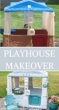 Playhouse Makeover - کلبه ای در تپه بانکر