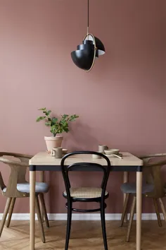 10 ایده ایده آل برای رنگ اتاق ناهارخوری برای الهام گرفتن |  الهام |  مبلمان و انتخاب