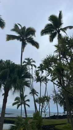 روز ابری در هاوایی