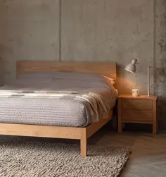 مالابار |  تخت چوبی معاصر |  شرکت تختخواب طبیعی