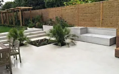 مبلمان باغ بتونی صیقلی - ریچموند