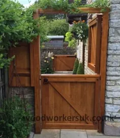 دروازه های چوبی خود را سفارشی کنید  انتظارات دروازه توسط Inwood (Cymru) Ltd
