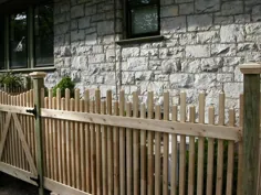 حصار چوبی پلکانی 2x2