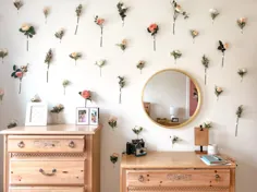 DIY: دیوار گل - طرح های کلسی هاور