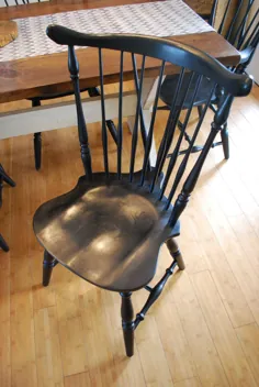 چگونه صندلی های ویندزور را سیاه رنگ کنیم