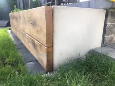 بتن چوبی تخت مرتفع