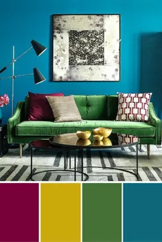 نحوه استفاده از رنگ در خانه بدون اینکه به نظر جوانی برسید - TLC Interiors