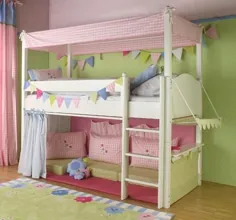 hochbett vorhang - welche Farben passen zu Kinderzimmer؟