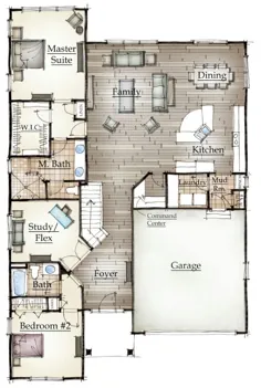 نقشه های طبقه |  سازندگان خانه در Lansing MI