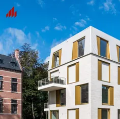 آپارتمان های نوساز ترکیبی از طلای سفید