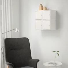 ترکیب کابینت دیواری LIXHULT ، سفید ، 19 5 / 8x9 7 / 8x19 5/8 "- IKEA