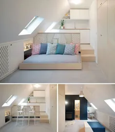 50 ایده کوچک برای طراحی آپارتمان استودیو (2020) - مدرن ، ریز و باهوش
