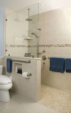 16 طرح حمام کوچک مناسب برای آپارتمان شما - حمام - # حمام... - 2019 - دوش دوش