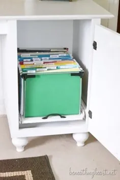 DIY File Cabinet for my office - زیر قلب من