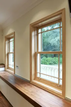 ایده ها و تصاویر طراحی پنجره های چوبی کلاسیک