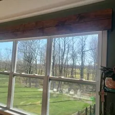 LARGE Rustic Farmhouse Valance // تحویل محلی یا تحویل | اتسی