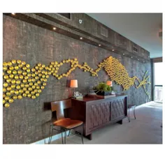 Gold Leaf Design Group Seed Wall Play - مجموعه طلایی 10 تایی