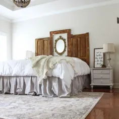 دامن تختخواب DIY: پارچه ای دوخته نشده - زیبایی برای خاکستر