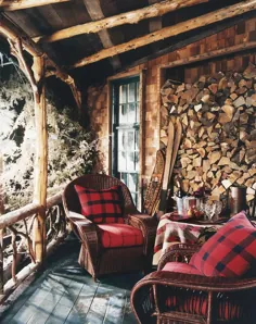 Rustic Natural Cabin-سری سبک های کریسمس شیک |  مسکن مبارک