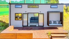 Luxury The Pohutukawa Tiny House توسط سازندگان خانه های کوچک |  طراحی زندگی برای یک خانه کوچک