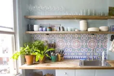 9 کاشی آشپزخانه با الهام از مراکش |  خانه کالیفرنیا + طراحی