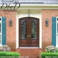 درب شیشه ای آویز دار شیشه ای سرب دار - درب های Decora