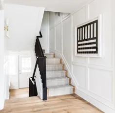پست اینستاگرامی Marie Flanigan Interiors: "اوایل این هفته ، من کمی در مورد چگونگی ایجاد پالت رنگ برای هر خانه ای که طراحی کردم ، به اشتراک گذاشتم.  اما ، گاهی اوقات ، سیاه ساده و ... "