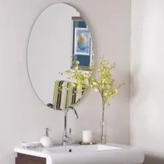 دکور سرزمین عجایب 23.6 اینچ آینه بدون قاب بدون حمام Lowes.com