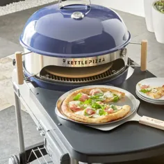 کیت اجاق گاز پیتزا در فضای باز KettlePizza + نظرات |  جعبه و بشکه