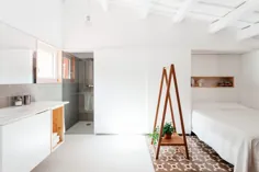 اوریول گارسیا یک آپارتمان 45 متر مربعی را در بارسلونا نوسازی می کند - urdesignmag