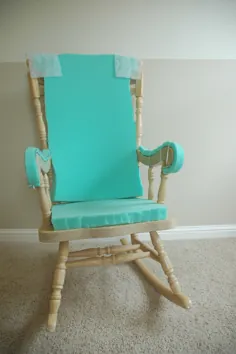 افزودن راحتی به یک صندلی گهواره ای چوبی - قسمت اول - به طور صحیح