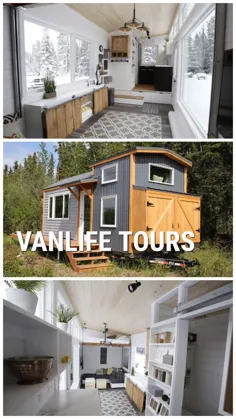 تور زیبای خانه کوچک 24 فوت با برنامه های رایگان: ساخت آنا وایت کوچک خانه [قسمت 18]