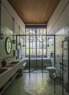 5 خانه با حمام های شگفت انگیز