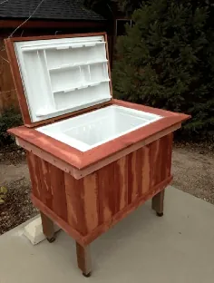 چگونه یک کولر روستایی از یخچال قدیمی تهیه کنیم