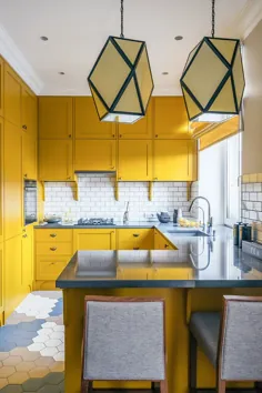 〚افزودن رنگ به خانه: آپارتمان پررنگ و رنگارنگ در مسکو〛 ◾ عکس ◾ ایده ◾ طراحی