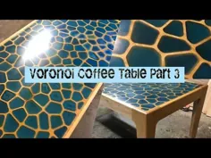 میز قهوه مدرن Mid Century ساخت pt 3