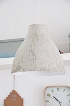 لامپ DIY Betonnen