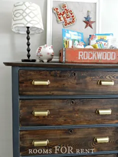 $ 5 Dresser Re-Do - وبلاگ اتاق های اجاره ای